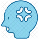 Angry Brain Think Icon