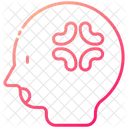 Angry Brain Think Icon