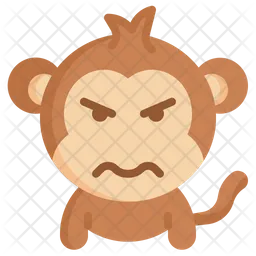 Angry Monkey  Icon