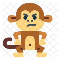 Angry Monkey  Icon