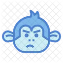 화난 원숭이  아이콘