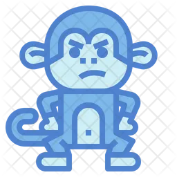 Angry Monkey  Icon