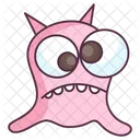 Angry Monster Creature Monster Face Icon