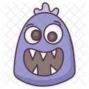Angry Monster Creature Monster Face Icon