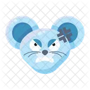 Angry Mouse Angry Emoji Icon