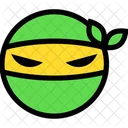 Angry Ninja Emoticon Icon