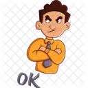 Office Boy Employee Businessman Icon