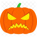 Angry Pumpkin Angry Sad Icon