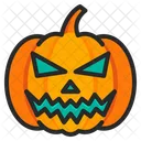 Halloween Scary Pumpkin Icon