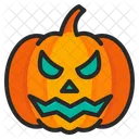 Halloween Scary Pumpkin Icon