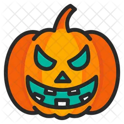 Angry Pumpkin  Icon