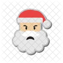 Angry santa claus  Icon