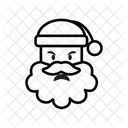 Angry santa claus  Icon