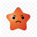 Angry star  Icône