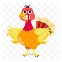 Turkey Cartoon Turkey Stickers Cute Turkey Icon