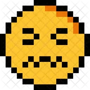 Angst Charakter Emoji Icon