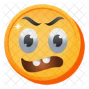 Angst-Emoji  Symbol