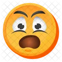 Angst-Emoji  Icon