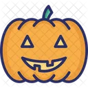 Furchtbar Halloween Kurbis Schrecklich Symbol