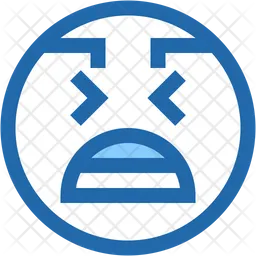 Anguish Emoji Icon