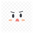 Anguished Anguished Cute Cloud Cute Cloud Icon