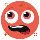 Anguished Emoji  Icon