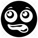 Anguished Emoji  Icon