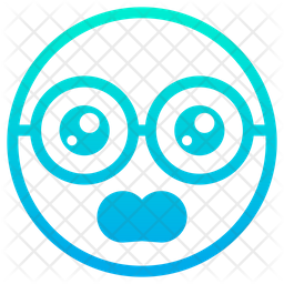 Anguished Face Emoji Icon