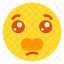 Anguished Face  Icon