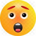 Angustiado Emoji Emoticones Icono