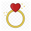 Amor Boda Corazon Icono