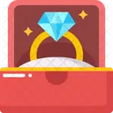 Anillo de bodas  Icono