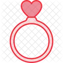 Anillo de compromiso  Icono