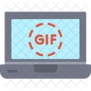 Animação gif  Ícone