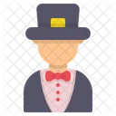 Animador Artista Mago Icono