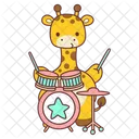 Animal Giraffe Wildlife Icon