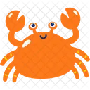 Animal Crab Orange Icon