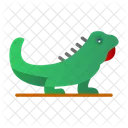 Animal Green Iguana Icon