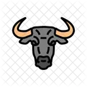 Animal Bull Head Icon