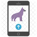 Application Pour Animaux De Compagnie Application Pour Animaux De Compagnie Appareil Pour Animaux De Compagnie Icône