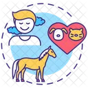 Therapy Animal Pet Icon
