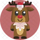 Animal Avatar Christmas User Icon