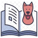 Dog Book Pet Icon