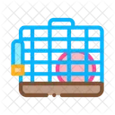 Cage à animaux  Icône