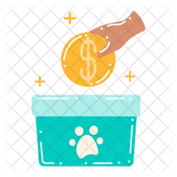 Animal donation  Icon