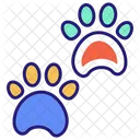 Animal Footprint  Icon