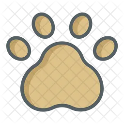Animal Footprint  Icon