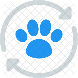 Animal Footprint  Icon