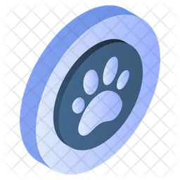 Animal footprint  Icon