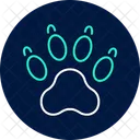 Animal footprint  Icon